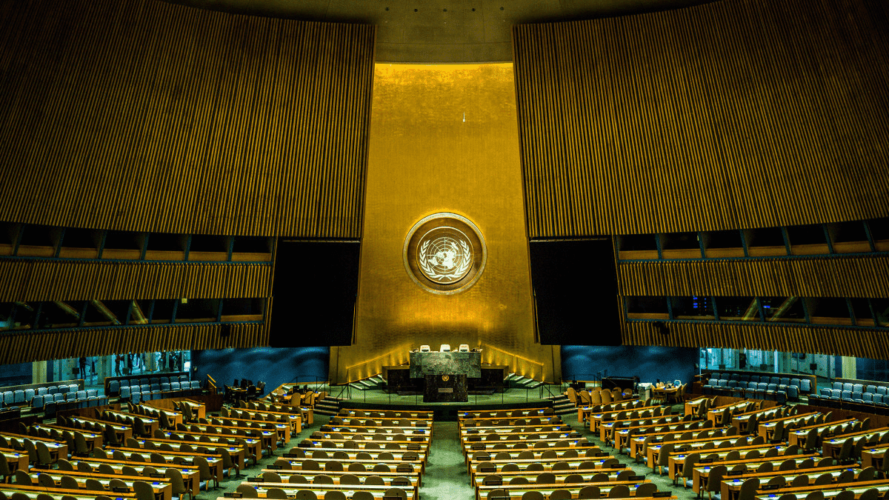 United Nations General Assembly Logo